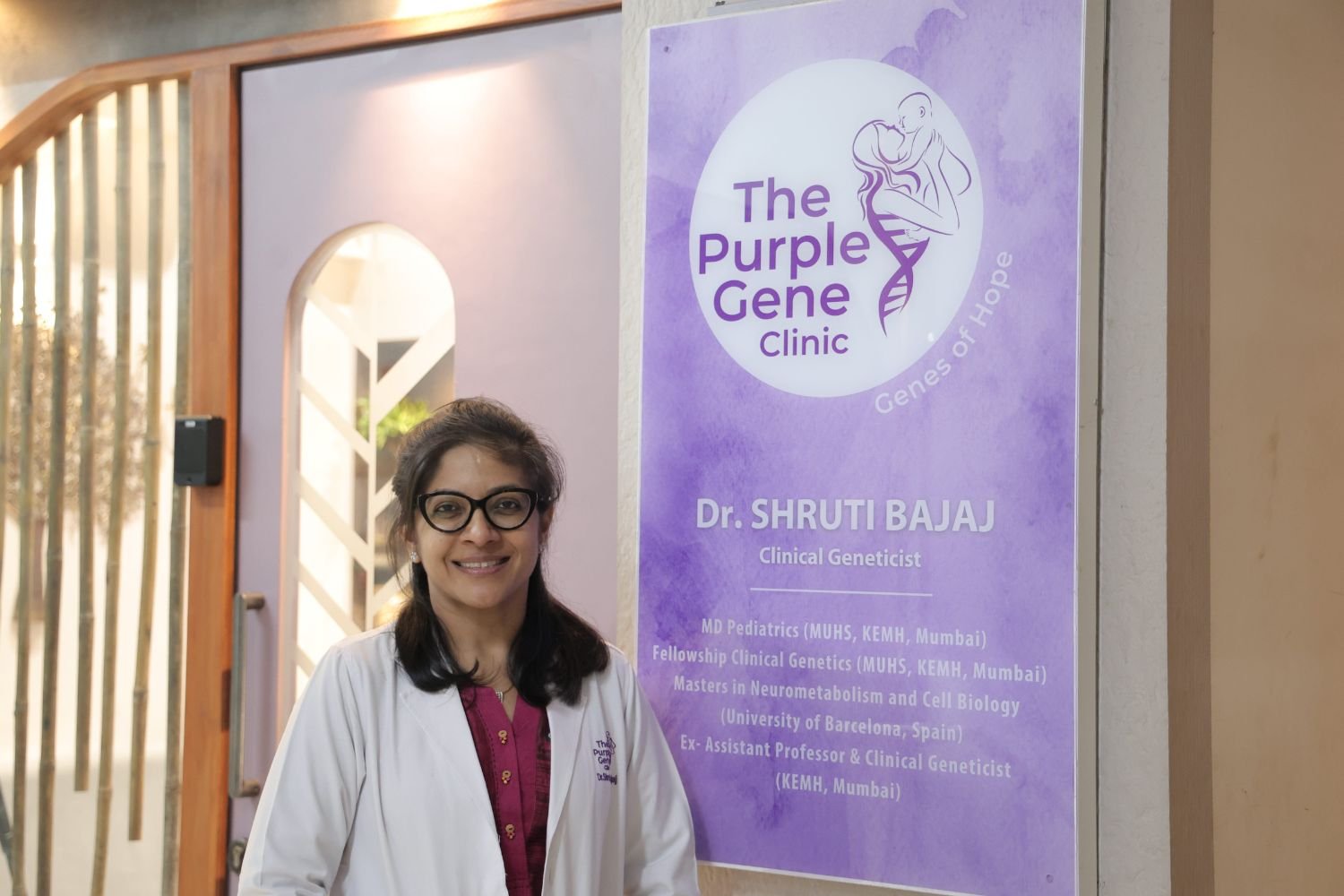Dr. Shruti Bajaj — Clinical Geneticist, The Purple Gene Clinic